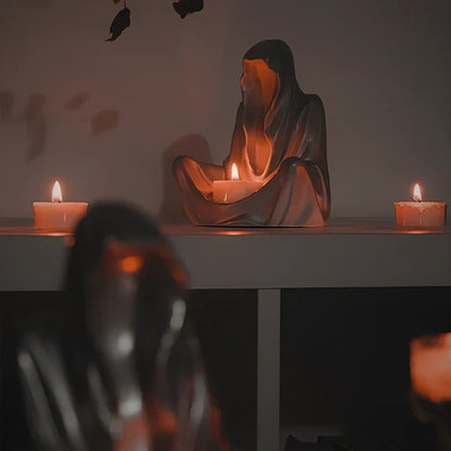 Simple Wooden Candle Holder