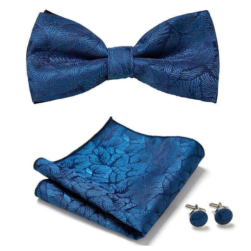 Classic Bow Tie Three Piece Suit Set