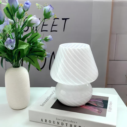 Unique Artisan Glass Table Lamp