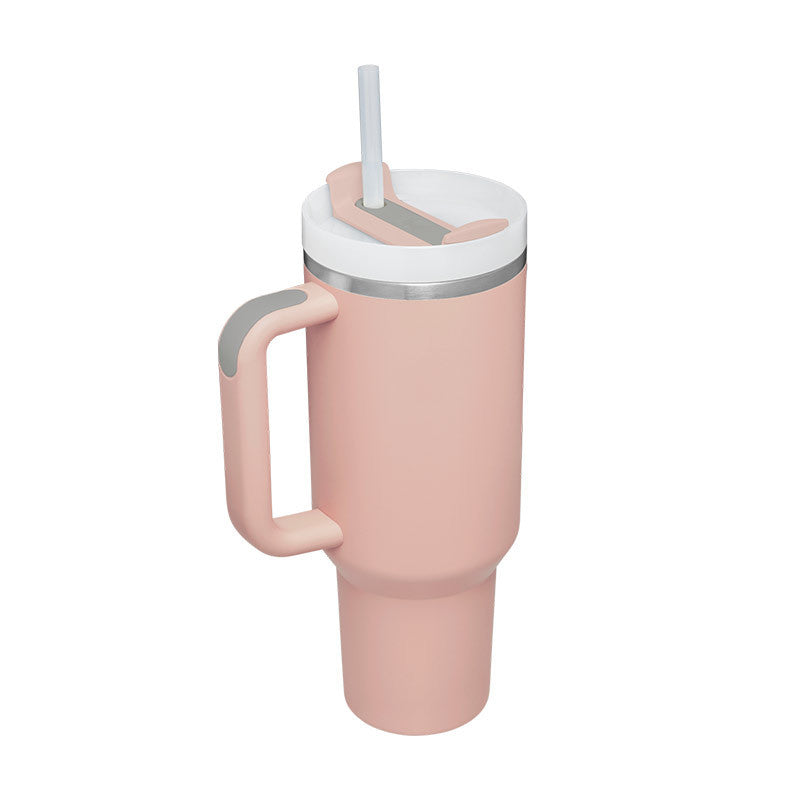 Large Insulated Tumbler Cup 40oz with Lid and Straw