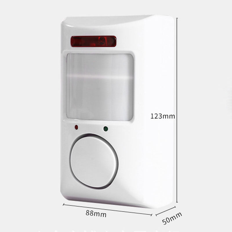 Secure Home Alarm System with Loud Siren Alert