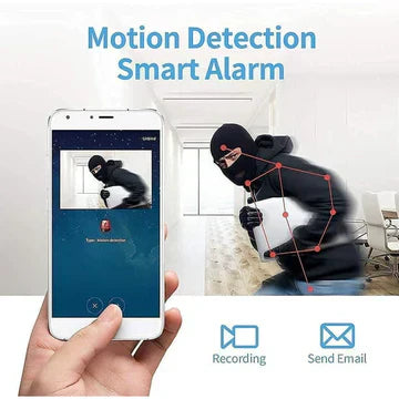 Compact Portable Wi-Fi Security Camera