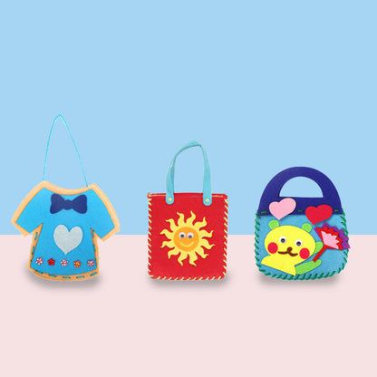 Colorful Handmade School Backpack
