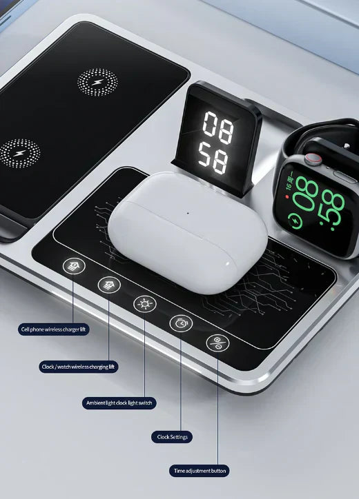 Quick 4-in-1 Wireless Charger for iPhone and Accessories