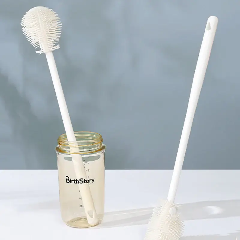 Effective 4-Piece Bottle Cleaning Brush Set
