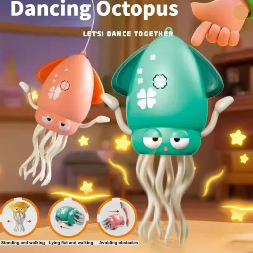 Colorful Squid Baby Playmat Toy