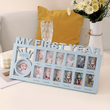 Personalized Baby Picture Frame for 12 Months