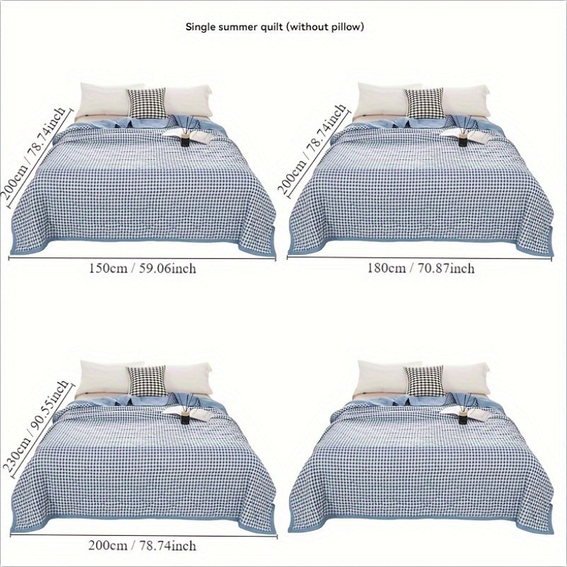 Befez | Classic Lightweight Plaid Throw Blanket