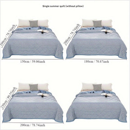 Befez | Classic Lightweight Plaid Throw Blanket