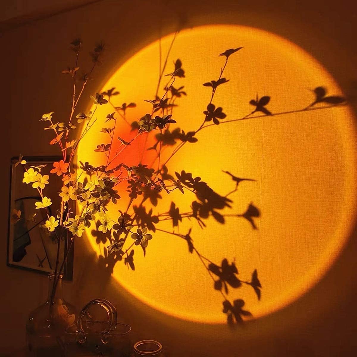 Colorful Sunset Effect Table Lamp