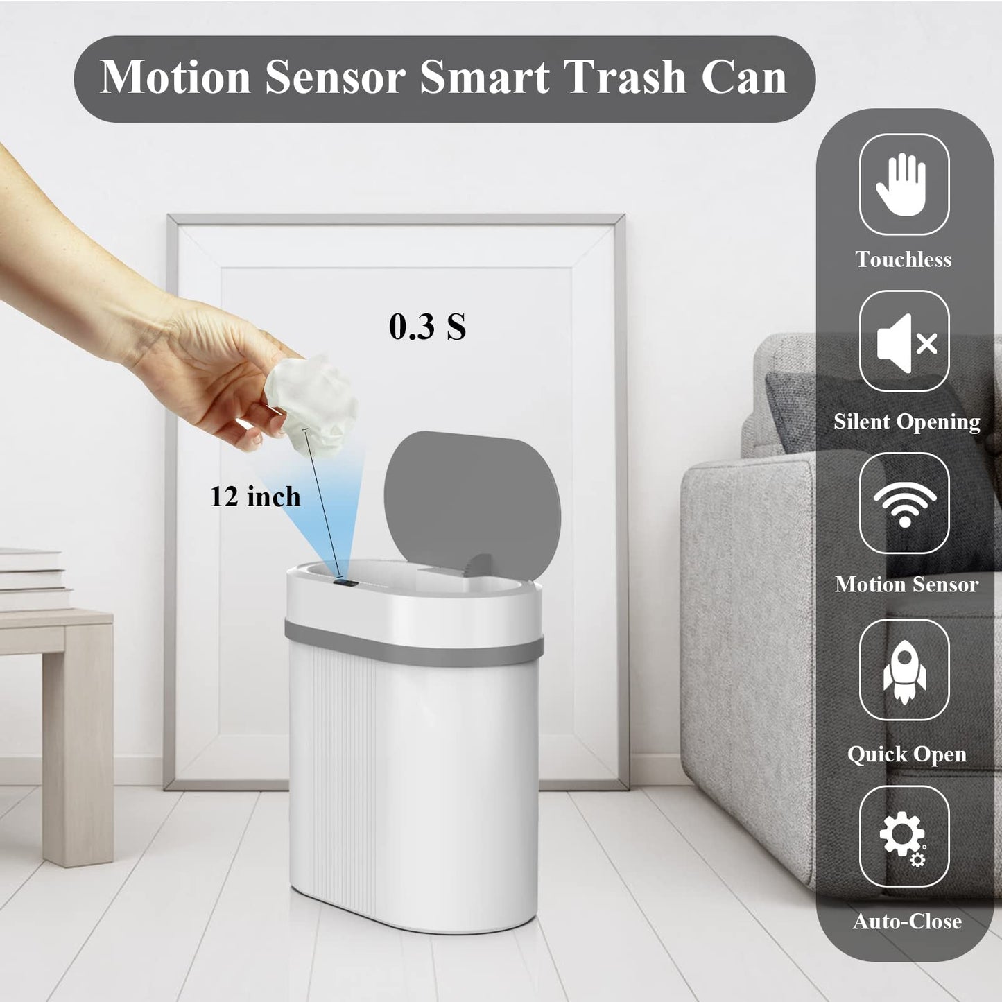 Automatic Sensor Trash Can - Befez