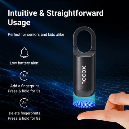 Digital Fingerprint Combination Lock