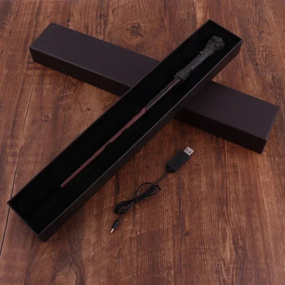 Fire Magic Wand with Flame Effect