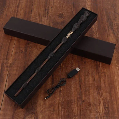Fire Magic Wand with Flame Effect