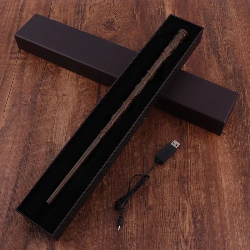 Fire Magic Wand with Flame Effect
