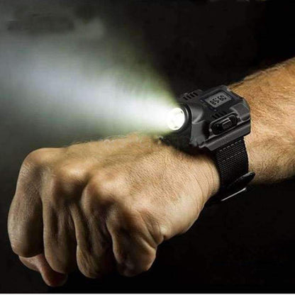 Bright LED Wrist Watch Flashlight Waterproof Lamp - Befez