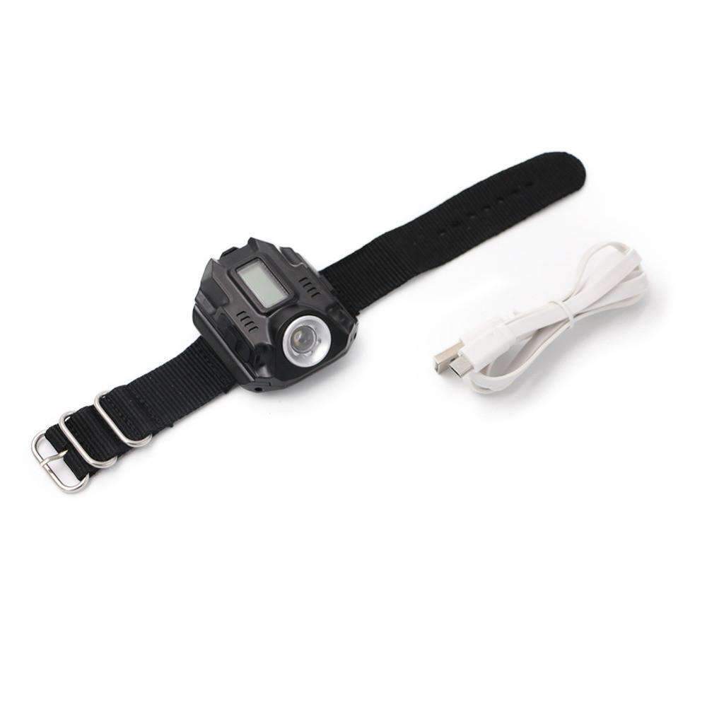 Bright LED Wrist Watch Flashlight Waterproof Lamp