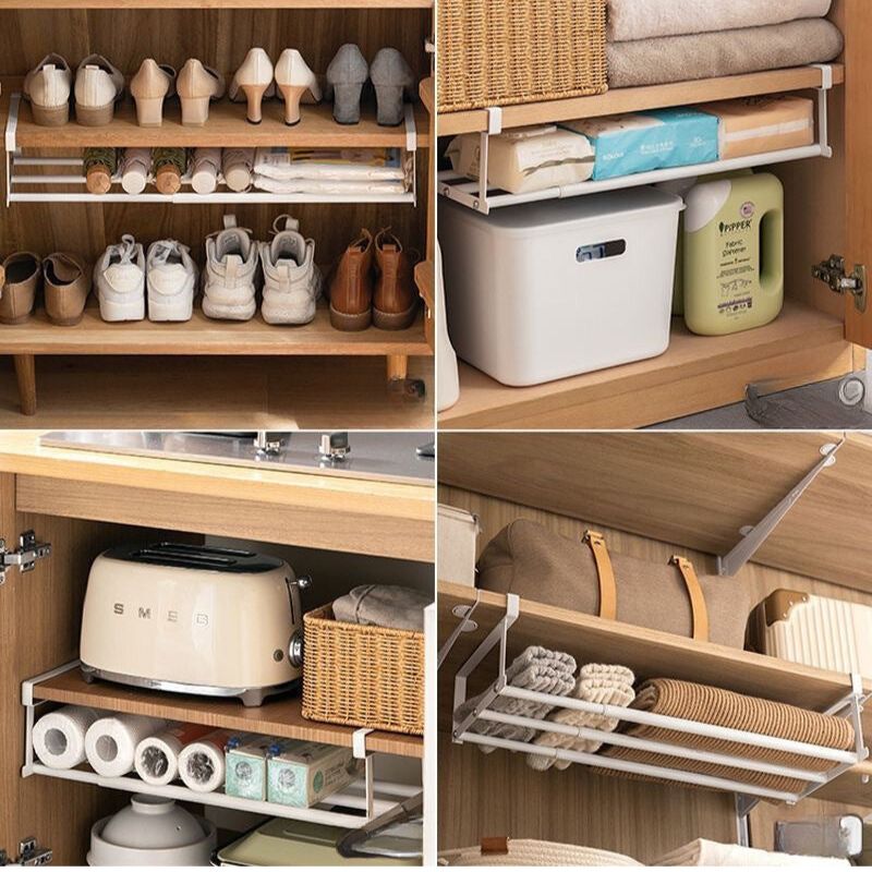 Easy Fit Shelf Extender - Adjustable Storage Rack