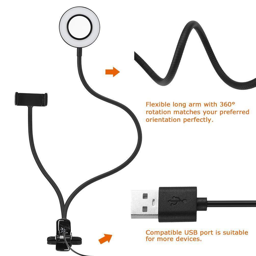 Adjustable Mobile LED Ring Light