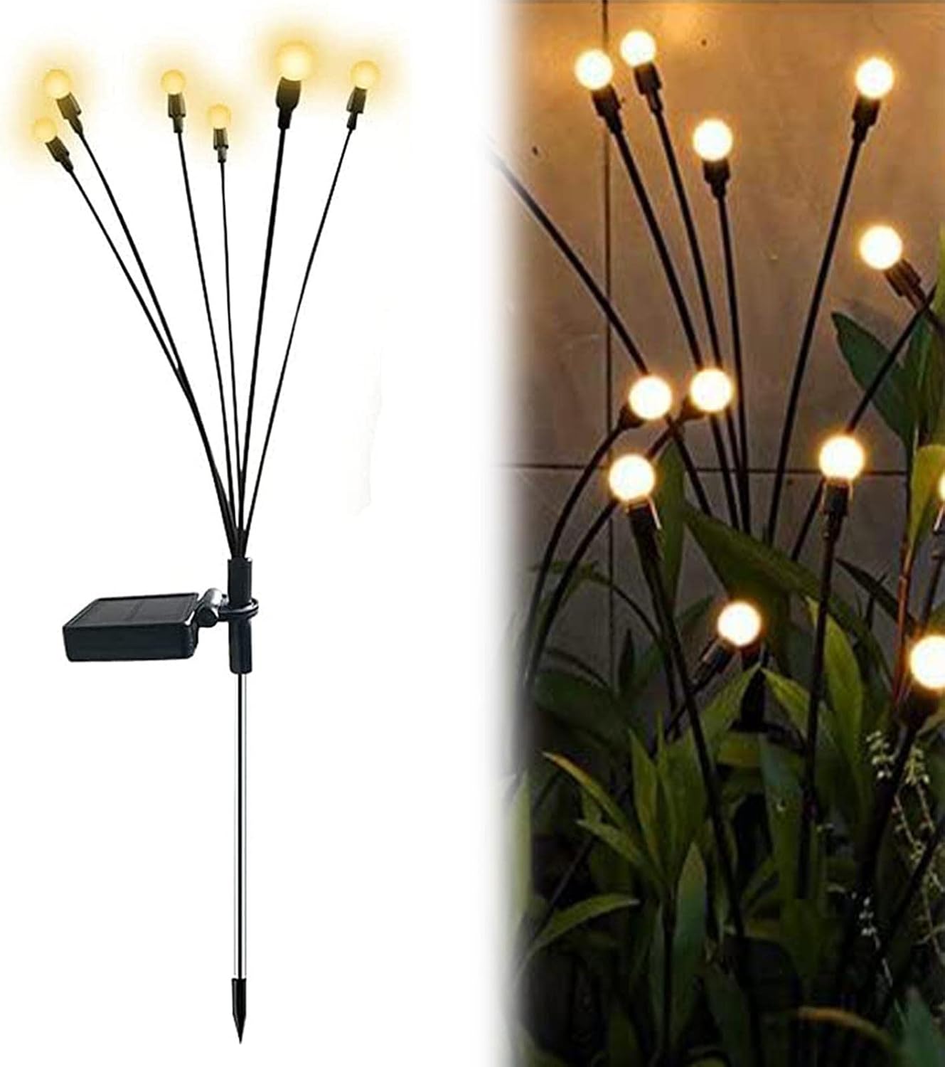 Colorful Outdoor Solar Firefly Lights