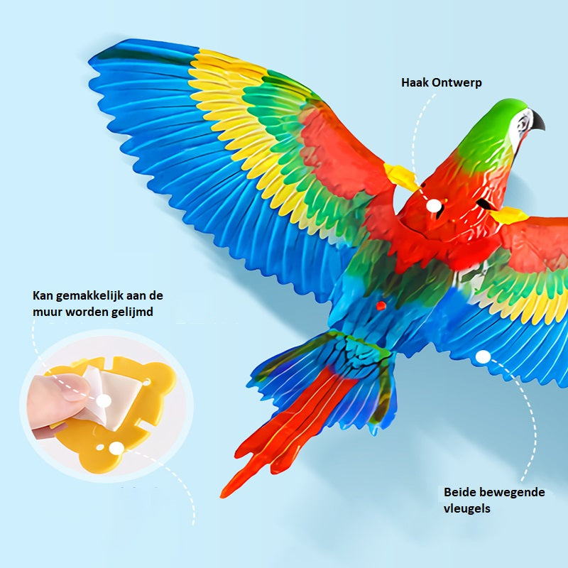 Colorful Interactive Bird Motion Toy