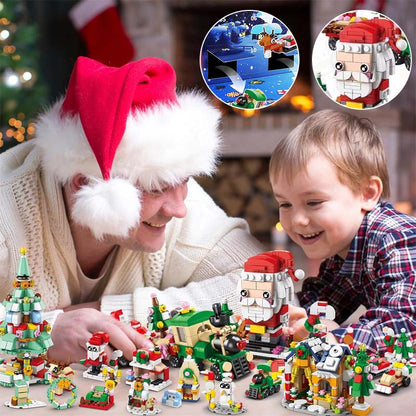 Fun Christmas Brick Countdown Calendar