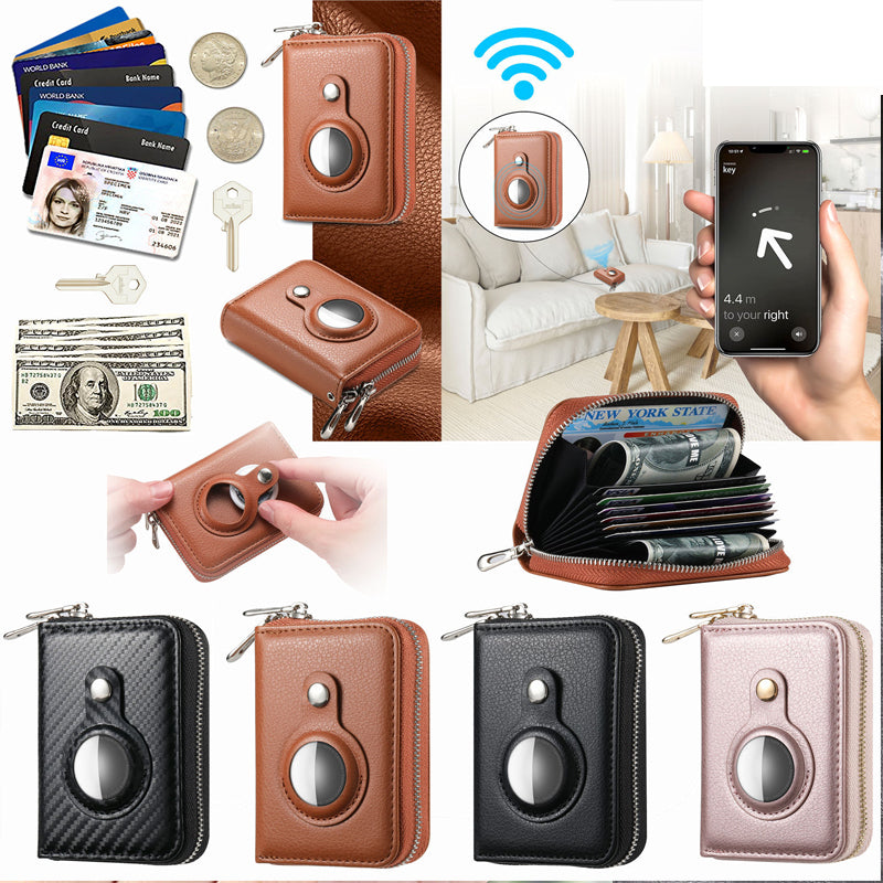 Smart RFID Leather Card Wallet