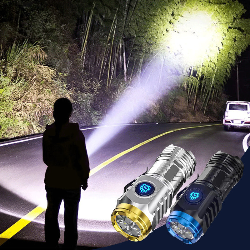 Compact Flashlight with Fun Cartoon Design