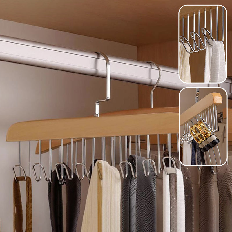 Sturdy Space-Saving Coat Rack with Hooks - Befez