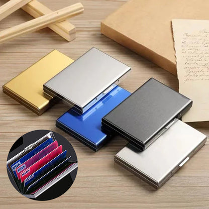 Slim Wallet Case with RFID Blocking Protection