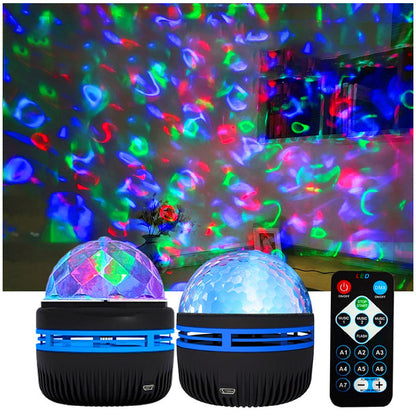 Colorful Night Sky and Wave LED Projector