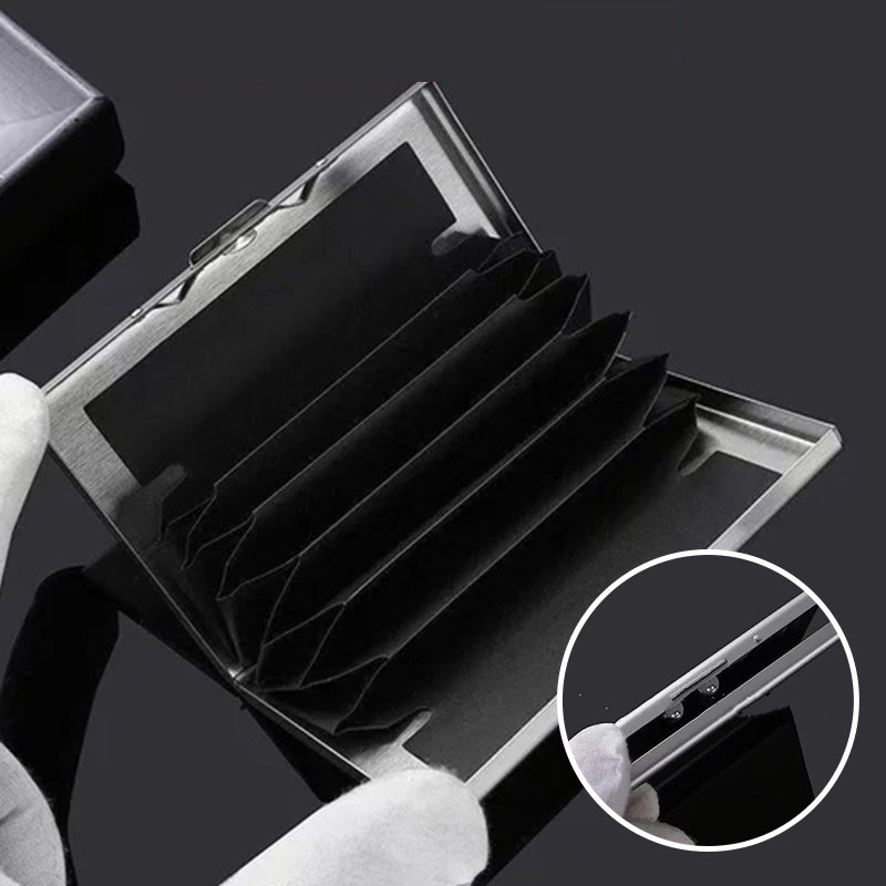 Slim Wallet Case with RFID Blocking Protection