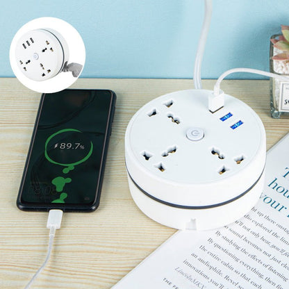 Compact Universal Power Strip Outlet