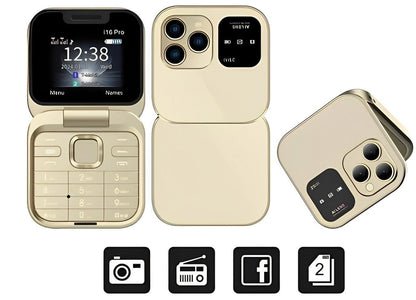 Compact 2 SIM Card Mobile Phone