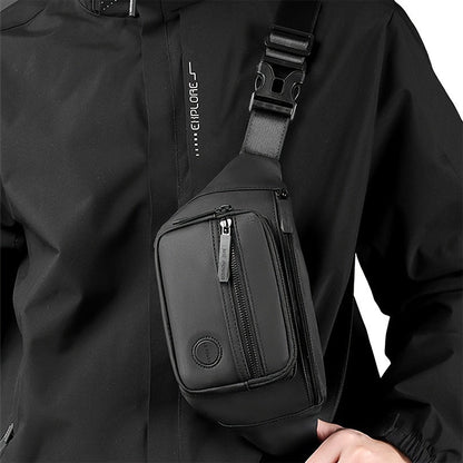 Men's Crossbody Sling Bag with Adjustable Shoulder Strap