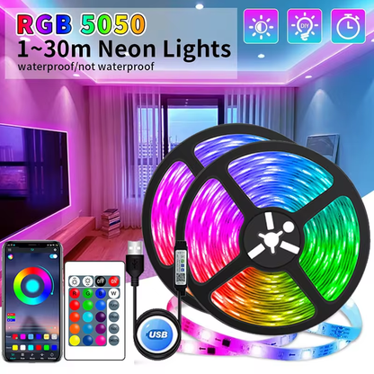Colorful LED Light Strip for Home and TV