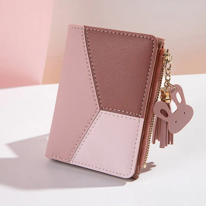 Small Purse with Fashionable Fringe Detail