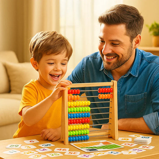 Wooden Math Counting Board for Kids Learning - Befez