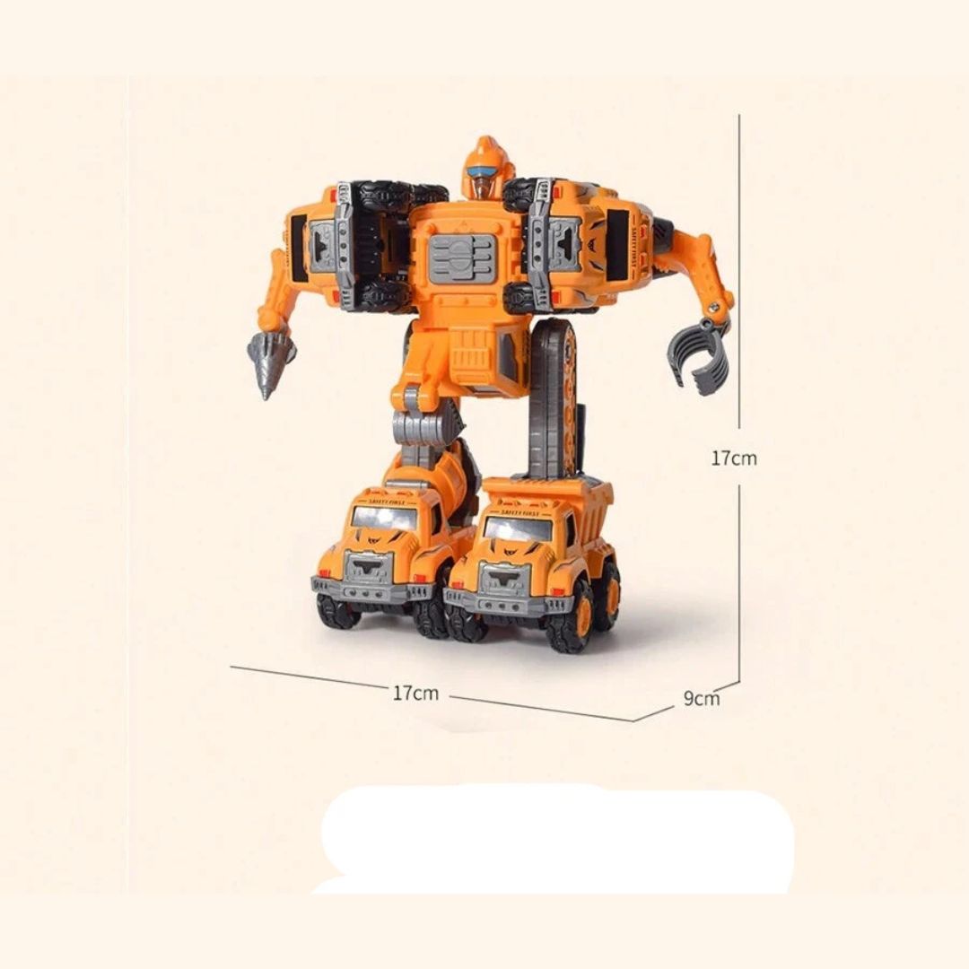 Ultimate 5-in-1 Transforming Car Toy Set
