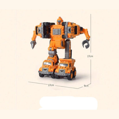 Ultimate 5-in-1 Transforming Car Toy Set