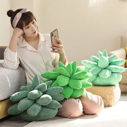 Soft Succulent Throw Blanket