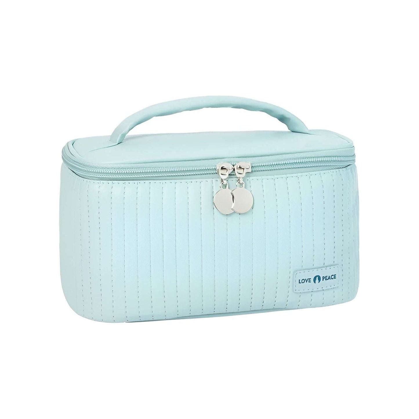 Waterproof Travel Makeup Bag with PU Leather