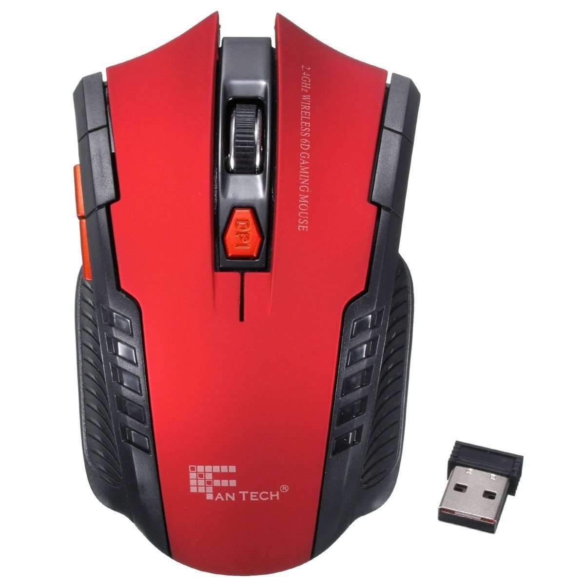 Compact Wireless Gaming Mouse 2000DPI Optical