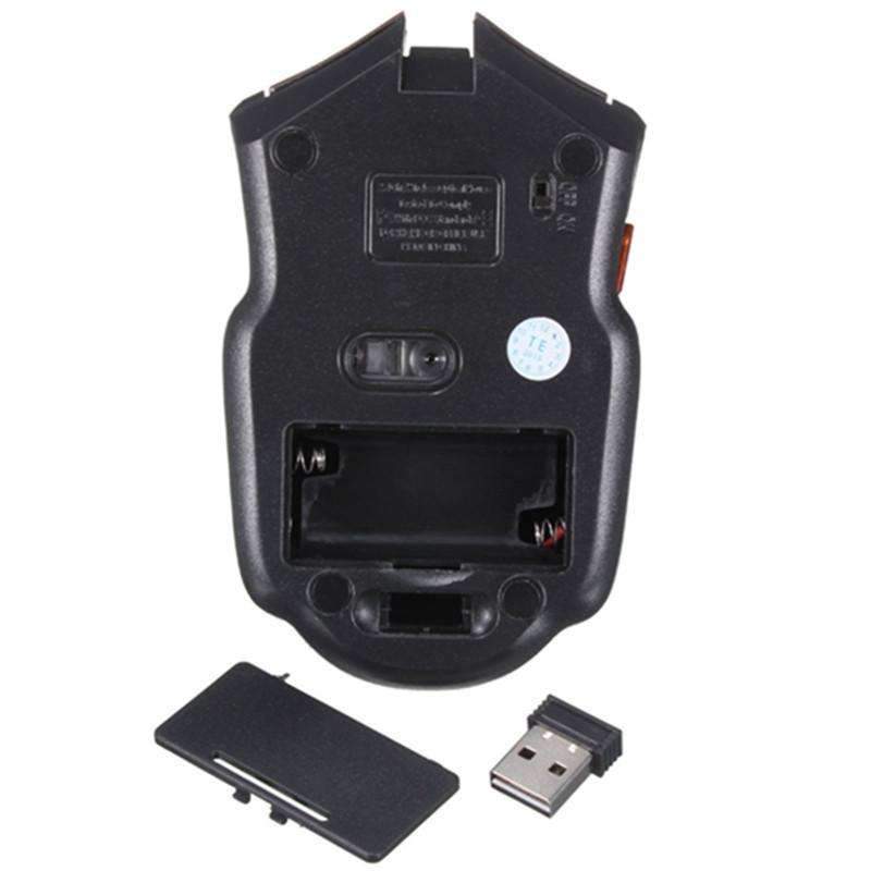 Compact Wireless Gaming Mouse 2000DPI Optical