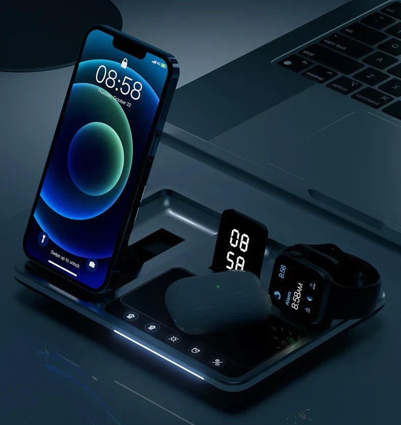 Quick 4-in-1 Wireless Charger for iPhone and Accessories