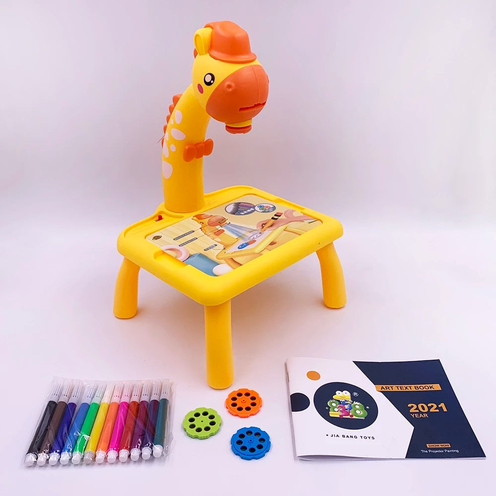 Fun Kids Art Drawing Board with 12 Piece Set