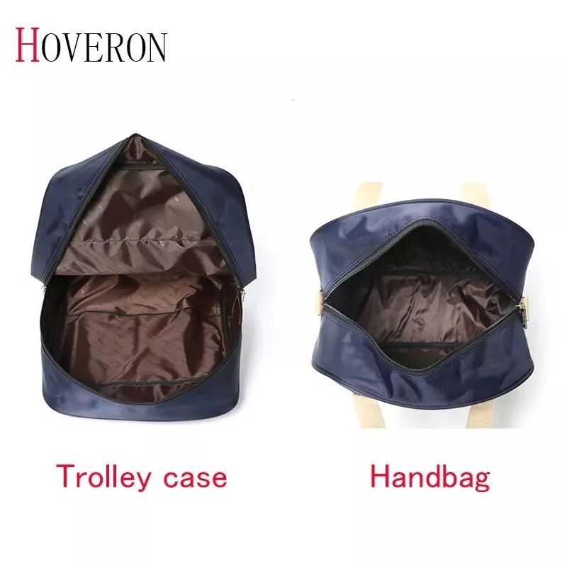 Practical 2 in 1 Rolling Travel Luggage Bag