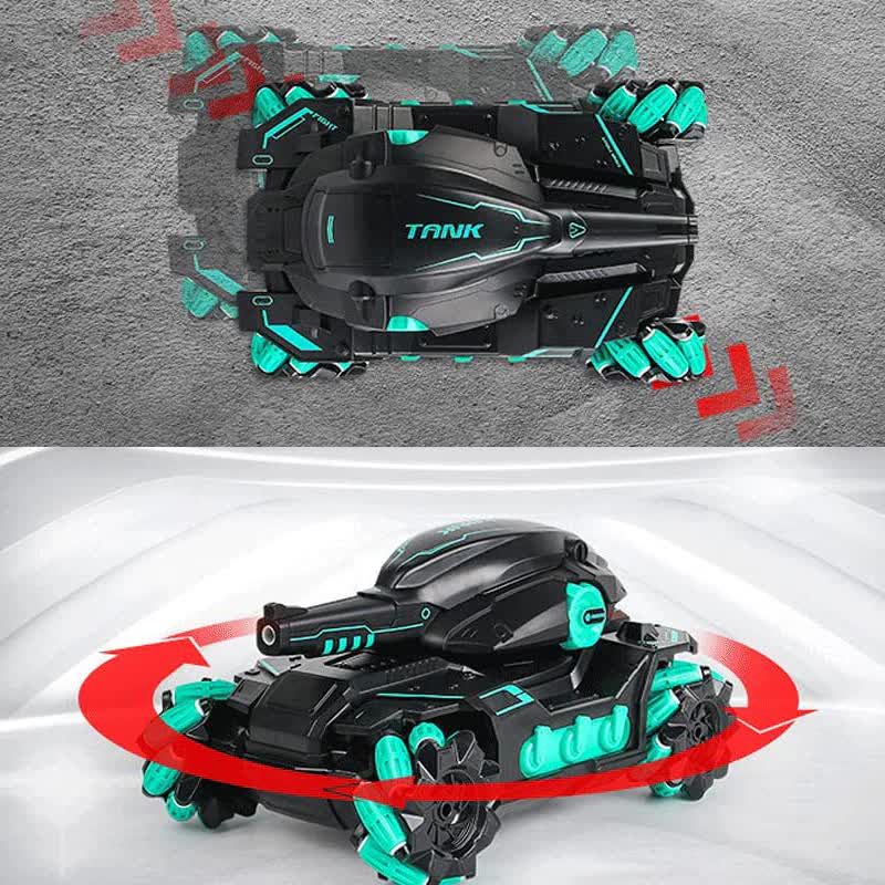 Remote Control Water Gun Tank with Splash Blaster