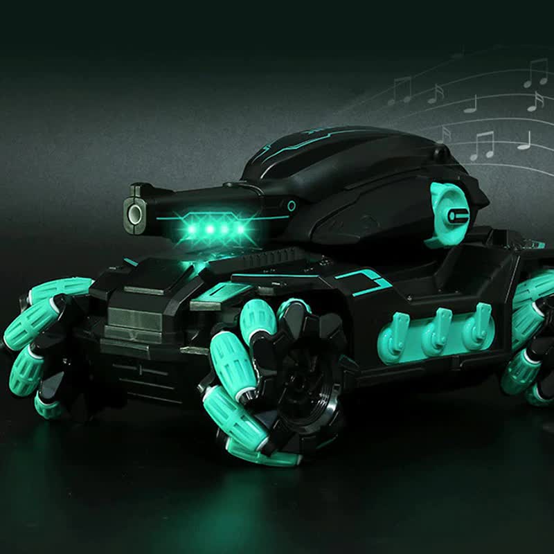 Remote Control Water Gun Tank with Splash Blaster