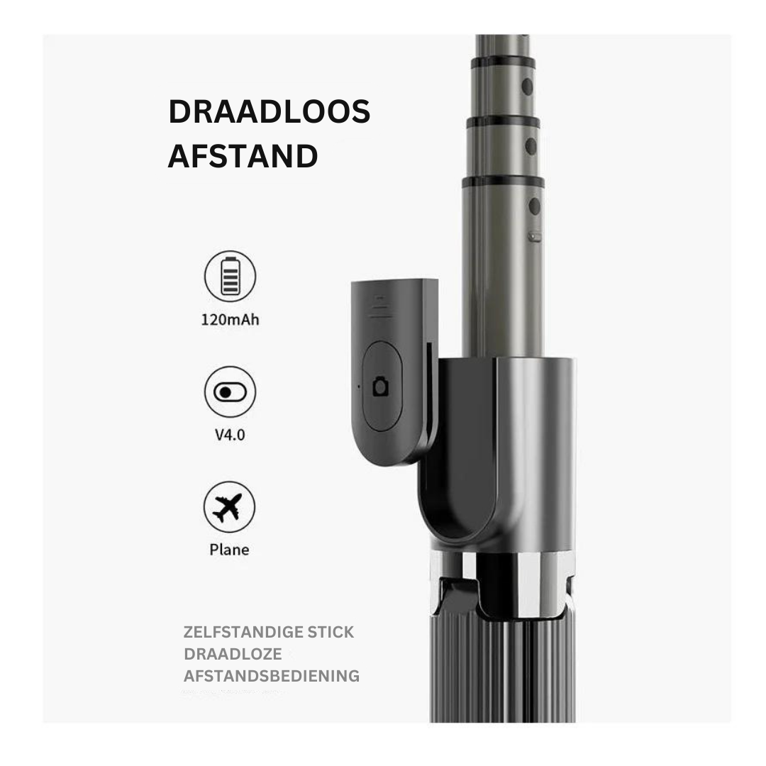 Compact Bluetooth Phone Stabilizer for Smooth Video